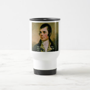 Robert Burns beroemde quote Reisbeker
