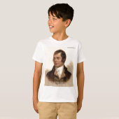 Robert Burns beroemde quote T-shirt (Voorkant volledig)