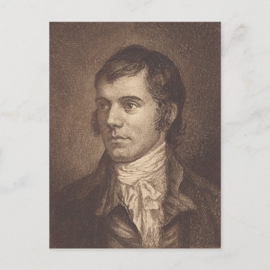 Robert Burns Briefkaart (Voorkant)
