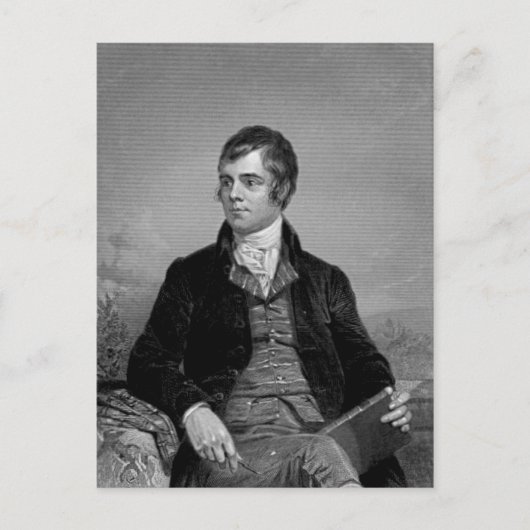 Robert Burns Briefkaart (Voorkant)