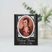 Robert Burns Briefkaart (Staand voorkant)