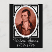 Robert Burns Briefkaart (Voorkant)