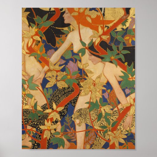 Robert Burns - De Jacht (Diana en haar nymfen) Poster (Voorkant)