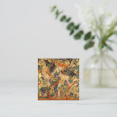 Robert Burns - De Jacht (Diana en haar nymfen) Vierkante Visitekaartje (Staand voorkant)