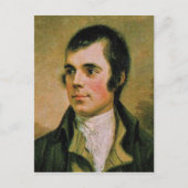Robert Burns, die Burn's avond vieren Briefkaart (Voorkant)