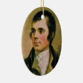 Robert Burns, die Burn's avond vieren Keramisch Ornament (Rechts)