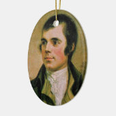Robert Burns, die Burn's avond vieren Keramisch Ornament (Links)