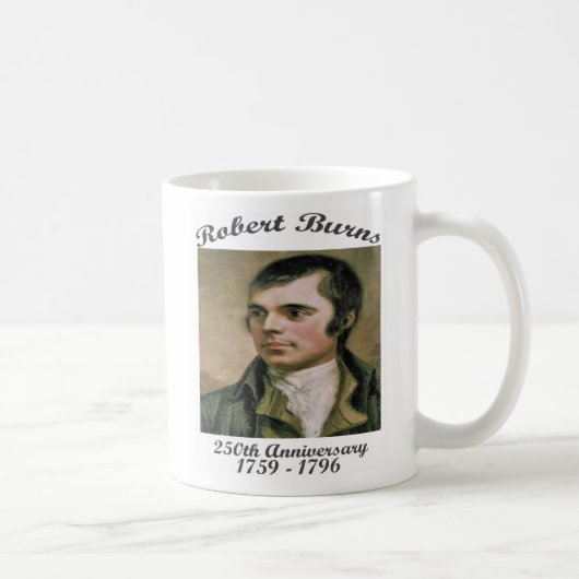 Robert Burns Gift Mok (Rechts)