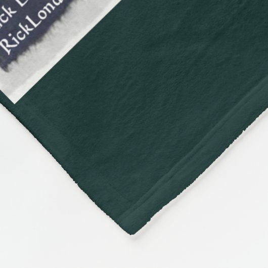 Robert Burns "Man Inhumaniteit" Fleece Blanket (Hoek)