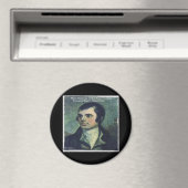 Robert Burns "Man's Onmenselijkheid" Citaat Cadeau Magneet (Insitu (Vaatwasser))