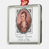 Robert Burns Metalen Ornament (Links)