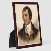 Robert Burns "Om haar te kennen", citaat van de li Fotoplaat (Zijkant)