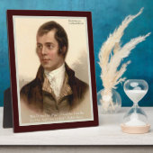 Robert Burns "Om haar te kennen", citaat van de li Fotoplaat (Zijkant)