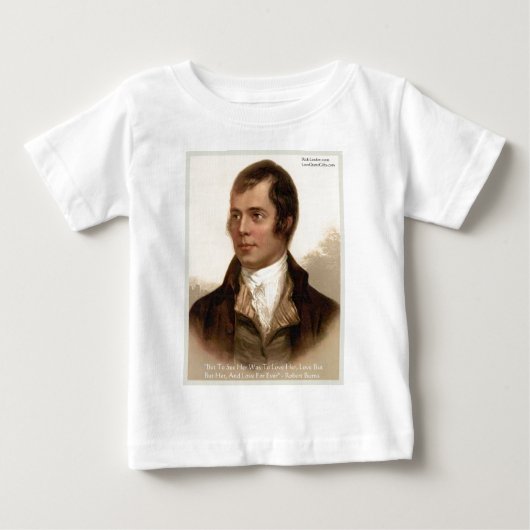 Robert Burns "Om haar te kennen" Liefdescitaten Ca (Voorkant)