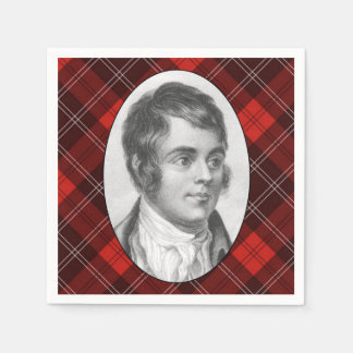 Robert Burns Papieren servetten