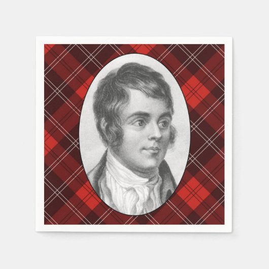 Robert Burns Papieren servetten (Voorkant)
