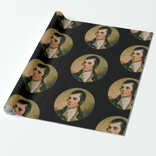 Robert Burns, perfect voor Burns Night-cadeautjes Cadeaupapier (Uitgerold)