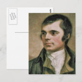 Robert Burns Portrait Briefkaart (Voorkant / Achterkant)