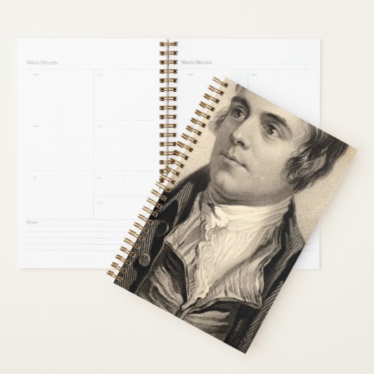 Robert Burns Portrait Planner (Display)