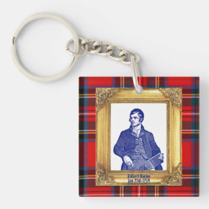 Robert Burns Royal Stewart Plaid 25 jan. Sleutelhanger