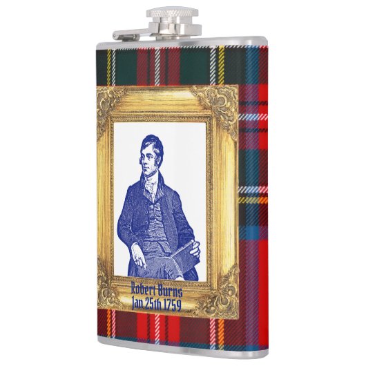 Robert Burns Royal Stewart Plaid Jan 25 Cocktail Heupfles (Links)