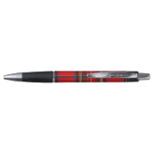 Robert Burns Royal Stewart Red Plaid Black Pen (Achterkant)