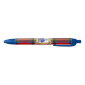 Robert Burns Royal Stewart Red Plaid Blue Zwarte Inkt Pen (Bodem)