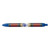 Robert Burns Royal Stewart Red Plaid Blue Zwarte Inkt Pen (Voorkant)