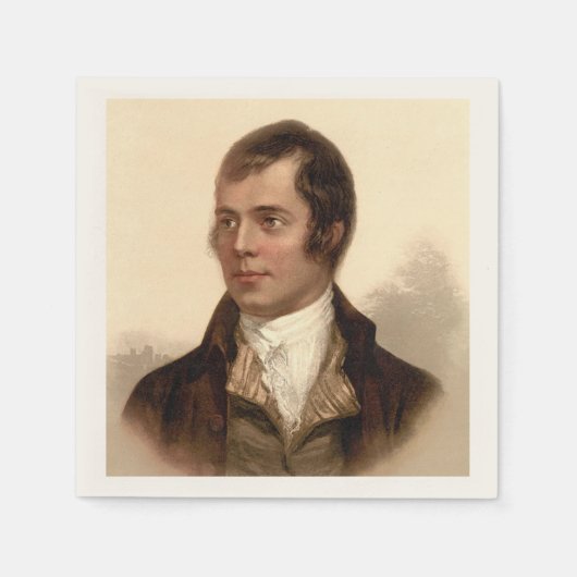 Robert Burns Scottish Dream Napkins Servetten (Voorkant)