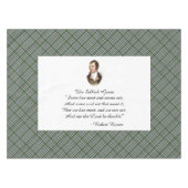 Robert Burns Selkirk Grace Tablecloth Tafelkleed (Voorkant (Horizontaal))