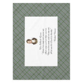 Robert Burns Selkirk Grace Tablecloth Tafelkleed (Voorkant)