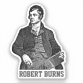 Robert Burns Sticker (Voorkant)