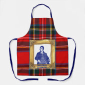 Robert Burns Supper Royal Stewart Plaid Jan 25 Schort (Voorkant)