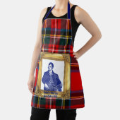Robert Burns Supper Royal Stewart Plaid Jan 25 Schort (Insitu)