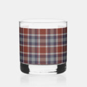 Robert Burns Tartan Whisky Glass Whisky Glas (Achterkant)