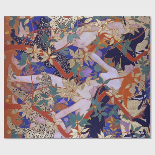 Robert Burns The Hunt Diana en haar Nymphs Cadeaupapier (Vlak)