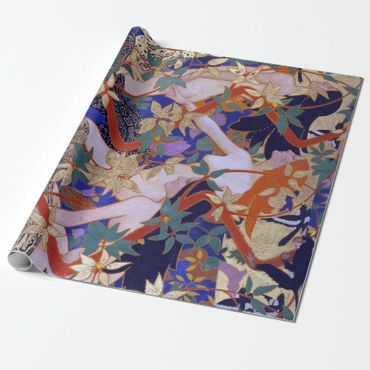 Robert Burns The Hunt Diana en haar Nymphs Cadeaupapier (Uitgerold)