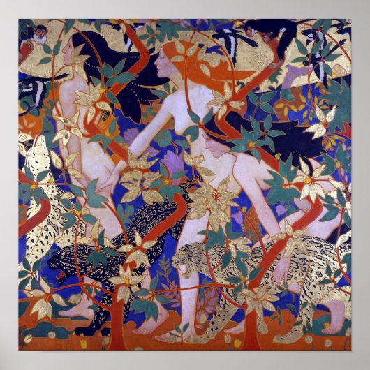 Robert Burns The Hunt Diana en haar Nymphs Poster (Voorkant)