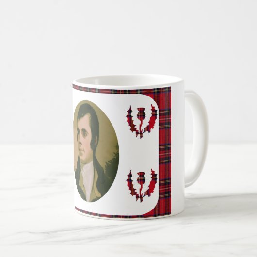 Robert Burns Tribute Mok (Voorkant rechts)