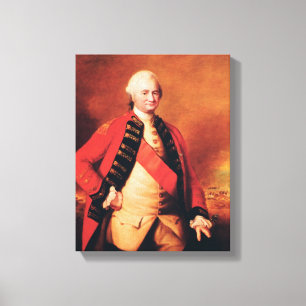 Robert Clive 1st Baron Clive, c.1773 Canvas Afdruk