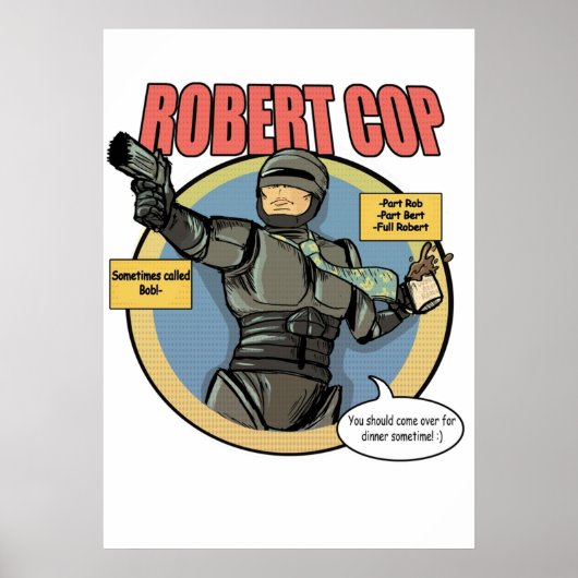 Robert Cop Poster (Voorkant)