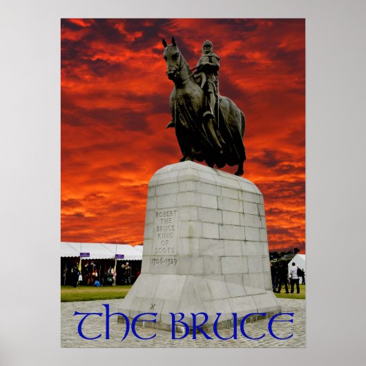 Robert de Bruce King of Scots Poster (Voorkant)