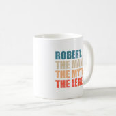 Robert De Man De Mythe De Legende Koffiemok (Voorkant rechts)