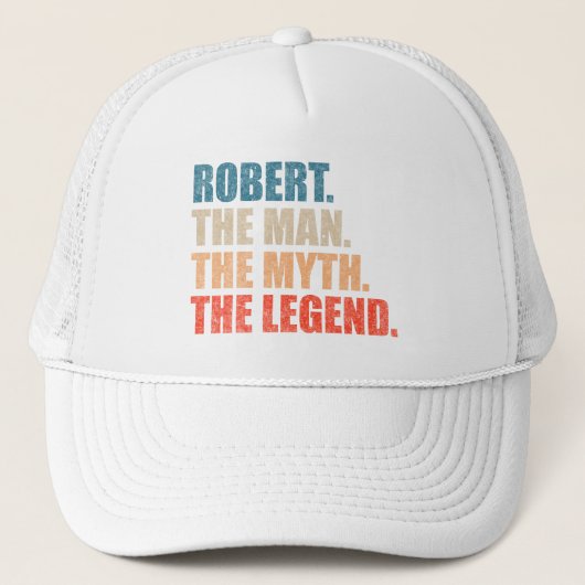 Robert De Man De Mythe De Legende Trucker Pet (Voorkant)