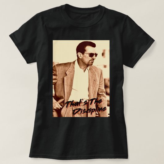 Robert De Niro - Heat T-shirt (Design voorkant)