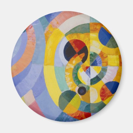 Robert Delaulay - Circulaire vormen Magneet (Voorkant)