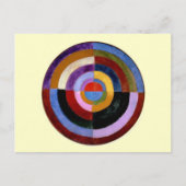 Robert Delaunay abstracte kunst Briefkaart (Voorkant)