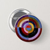 Robert Delaunay abstracte kunst Ronde Button 5,7 Cm (Voorkant /achterkant)