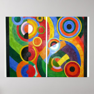 Robert Delaunay art: Rhythm Poster