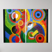 Robert Delaunay art: Rhythm Poster (Voorkant)